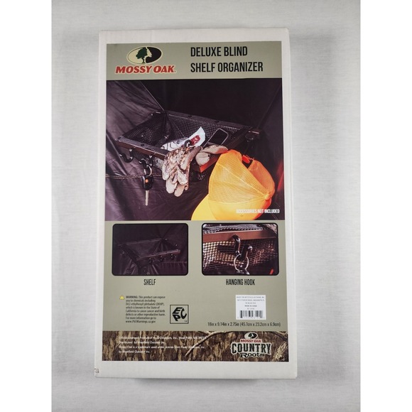 Mossy Oak Other - Mossy Oak Deluxe Blind Shelf Organizer Storage Accessory Hunting Country Roots